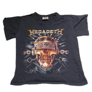 Vintage Early 2000s Megadeath shirt Women’s Large